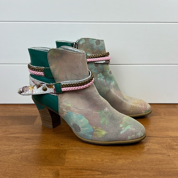 Springstep l’artiste Gaviva booties size 8 festival concert - Picture 1 of 11